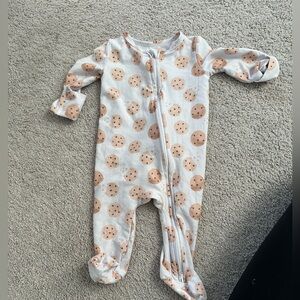 Caden Lane Cookie Print Kids Footie